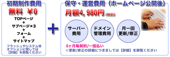 ������p�����̃z�[���y�[�W����F���e�T��